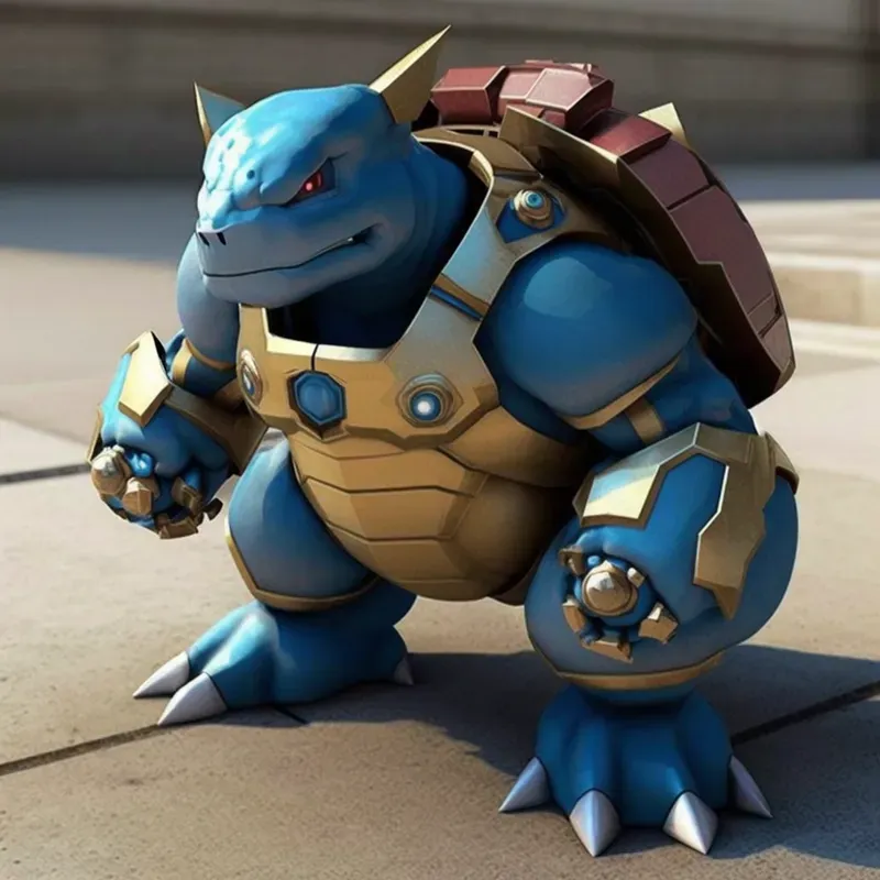 Pokemon Iron Man Cyborgs