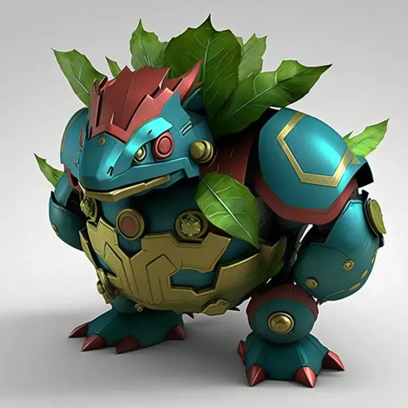 Pokemon Iron Man Cyborgs