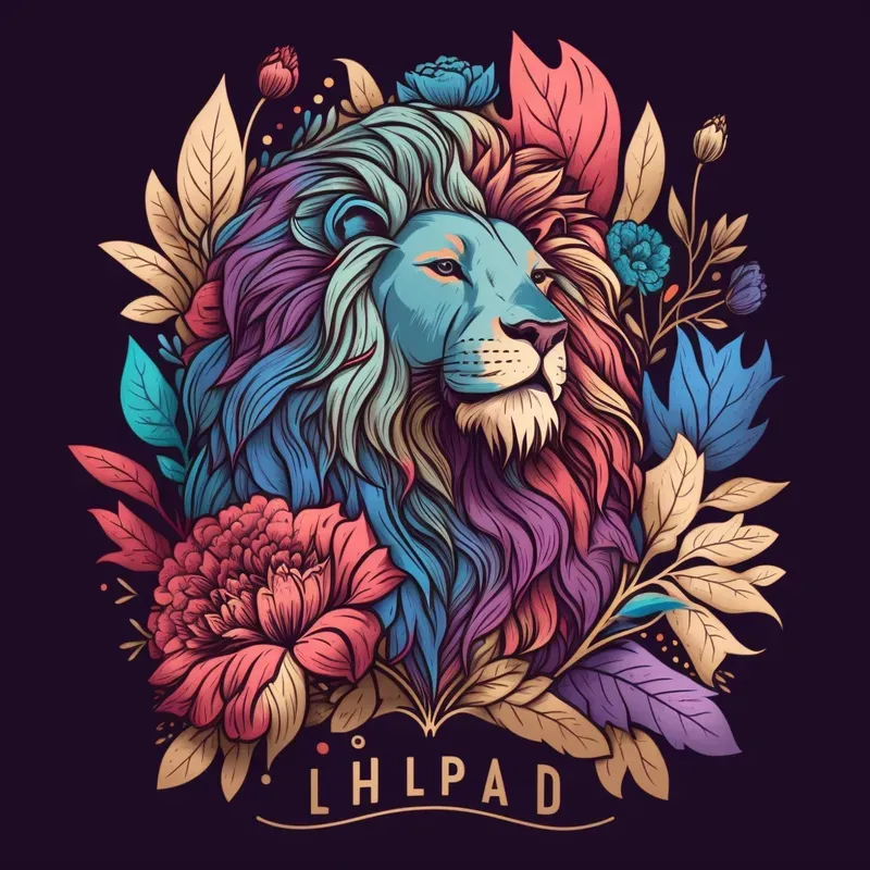 Animals Brand Flower Logos