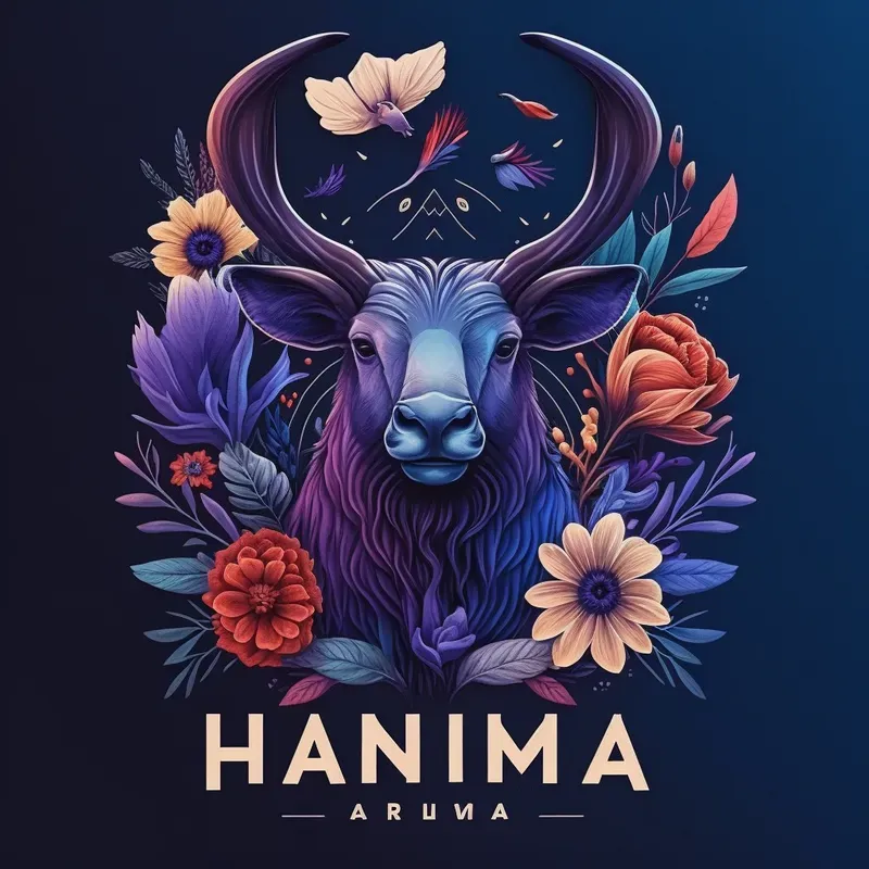 Animals Brand Flower Logos
