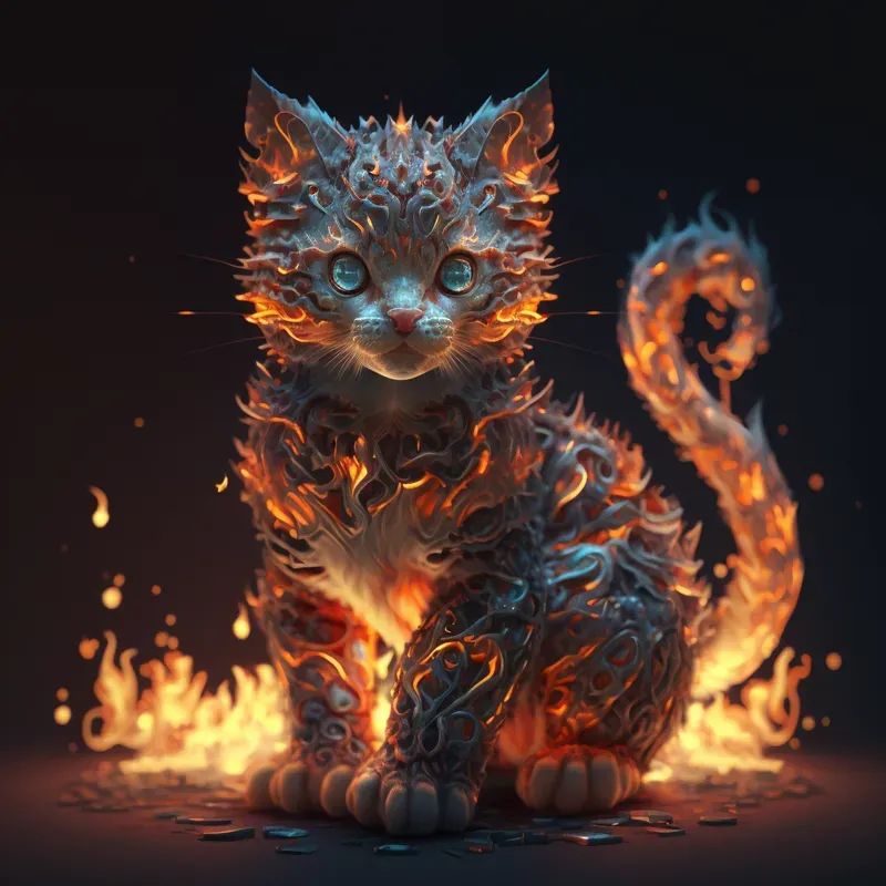 Fire Wild Animals