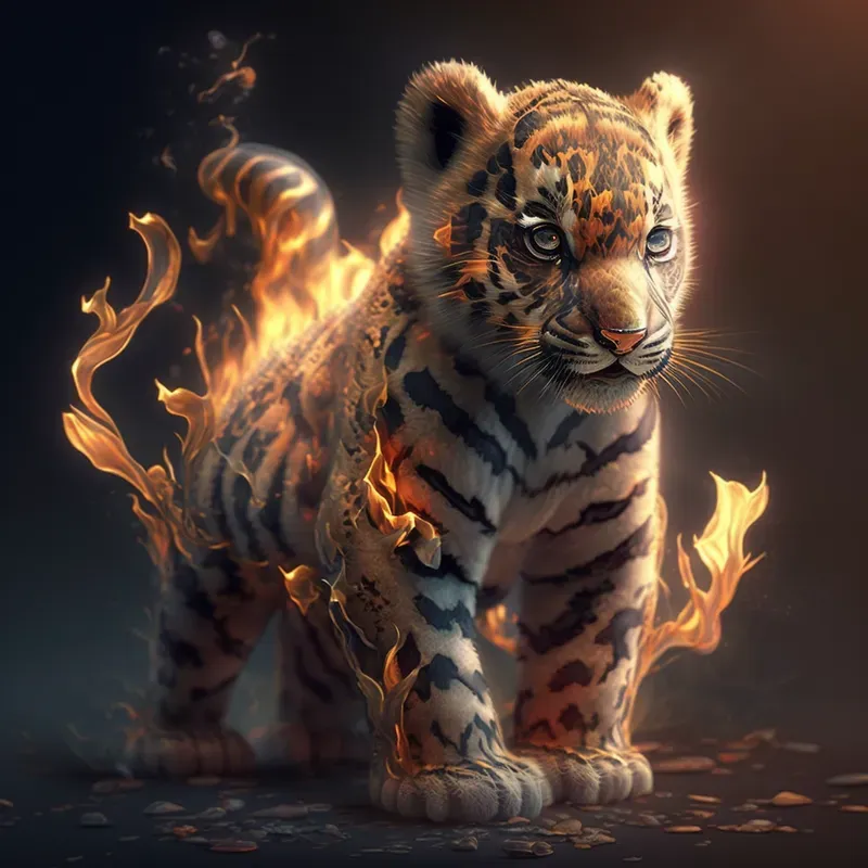 Fire Wild Animals
