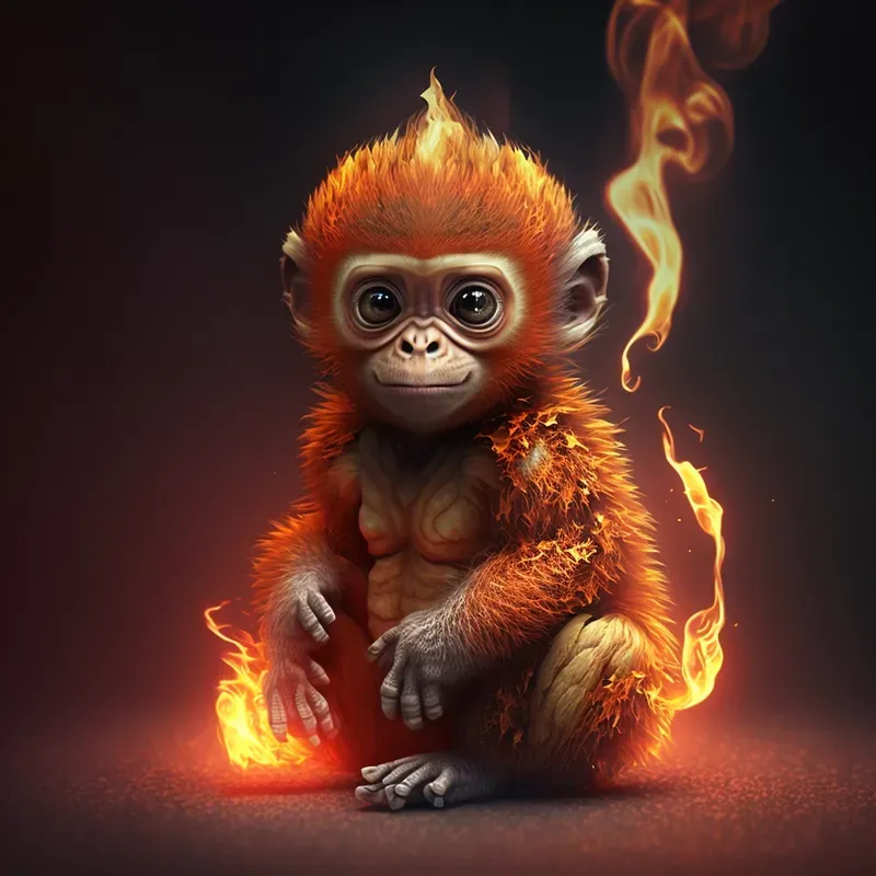 Fire Wild Animals