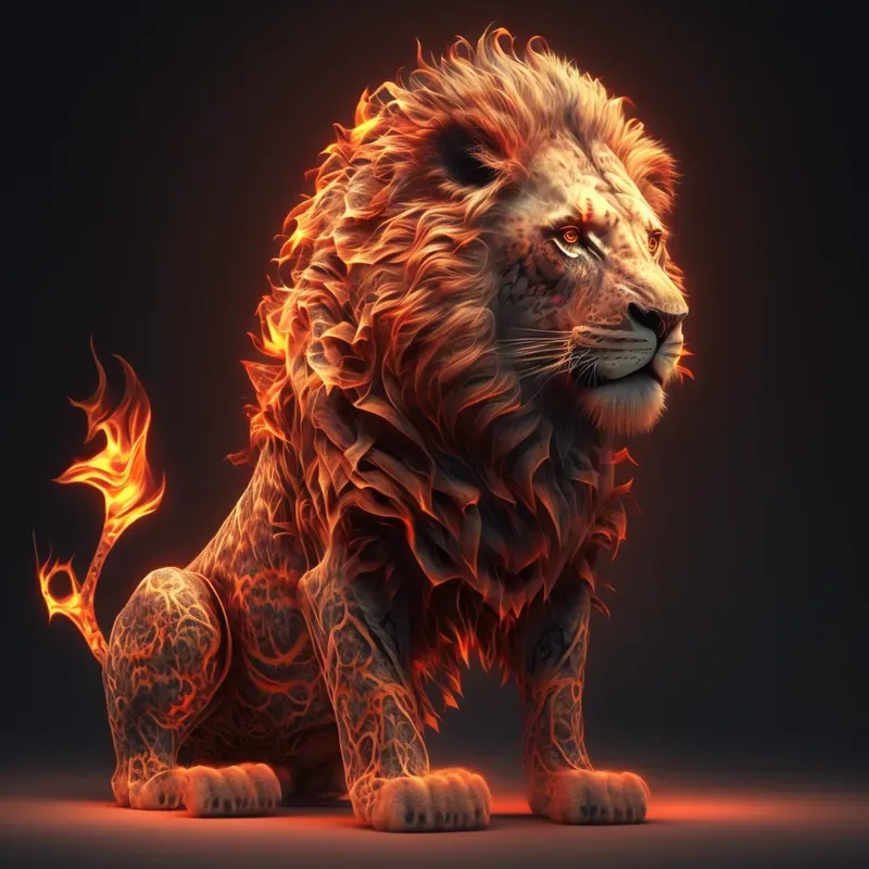 Fire Wild Animals