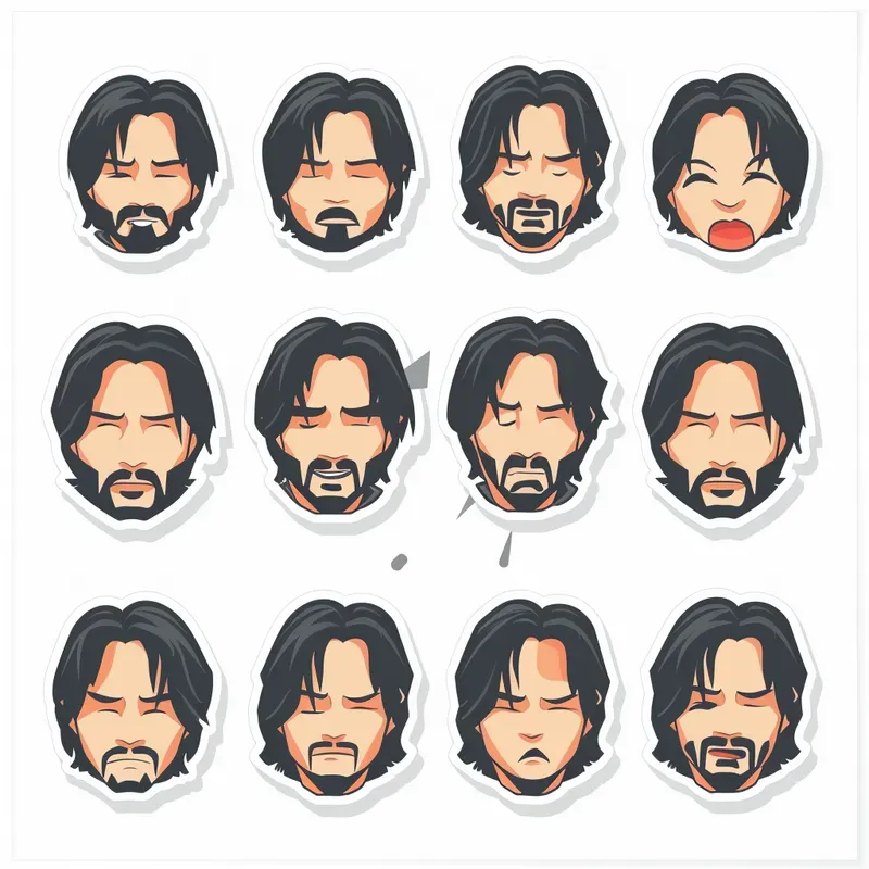Title Emotes 2D Twitch Famous Characters