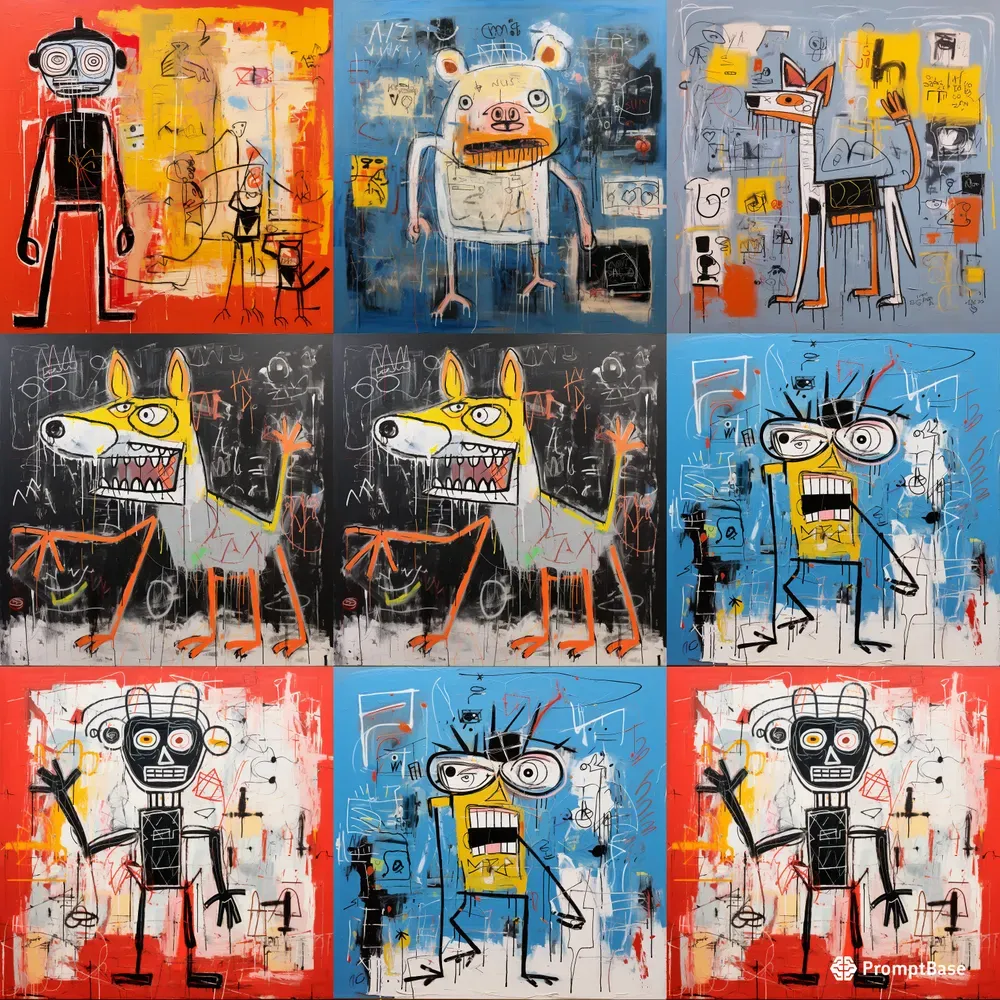 Abstract Street Drawings