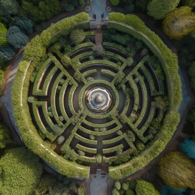 Top Views Of Labyrinths