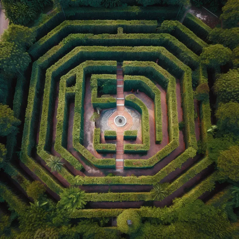 Top Views Of Labyrinths