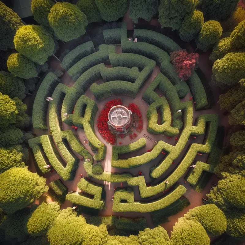 Top Views Of Labyrinths