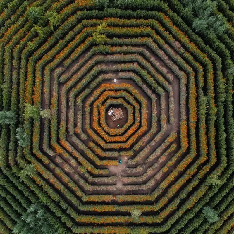 Top Views Of Labyrinths
