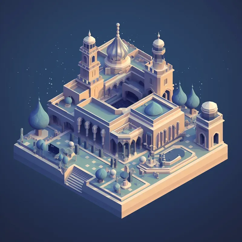 3D Isometric Game Assets