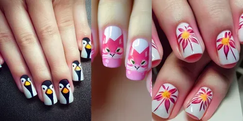 Cute Nail Designs - Manicure generated by midjourney