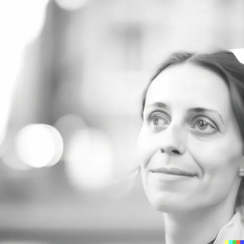 People In Cityscape