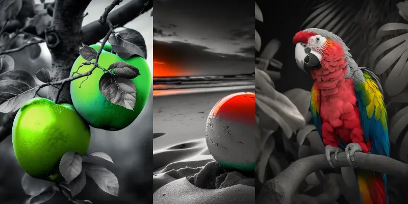 Selective Desaturation Photos generated by undefined