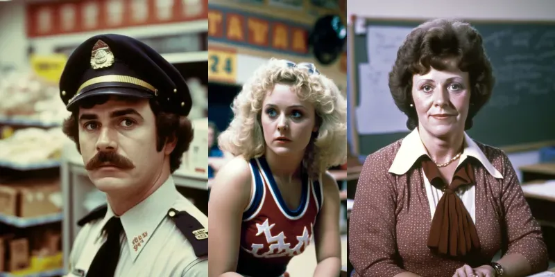 1980s Photos generated by undefined