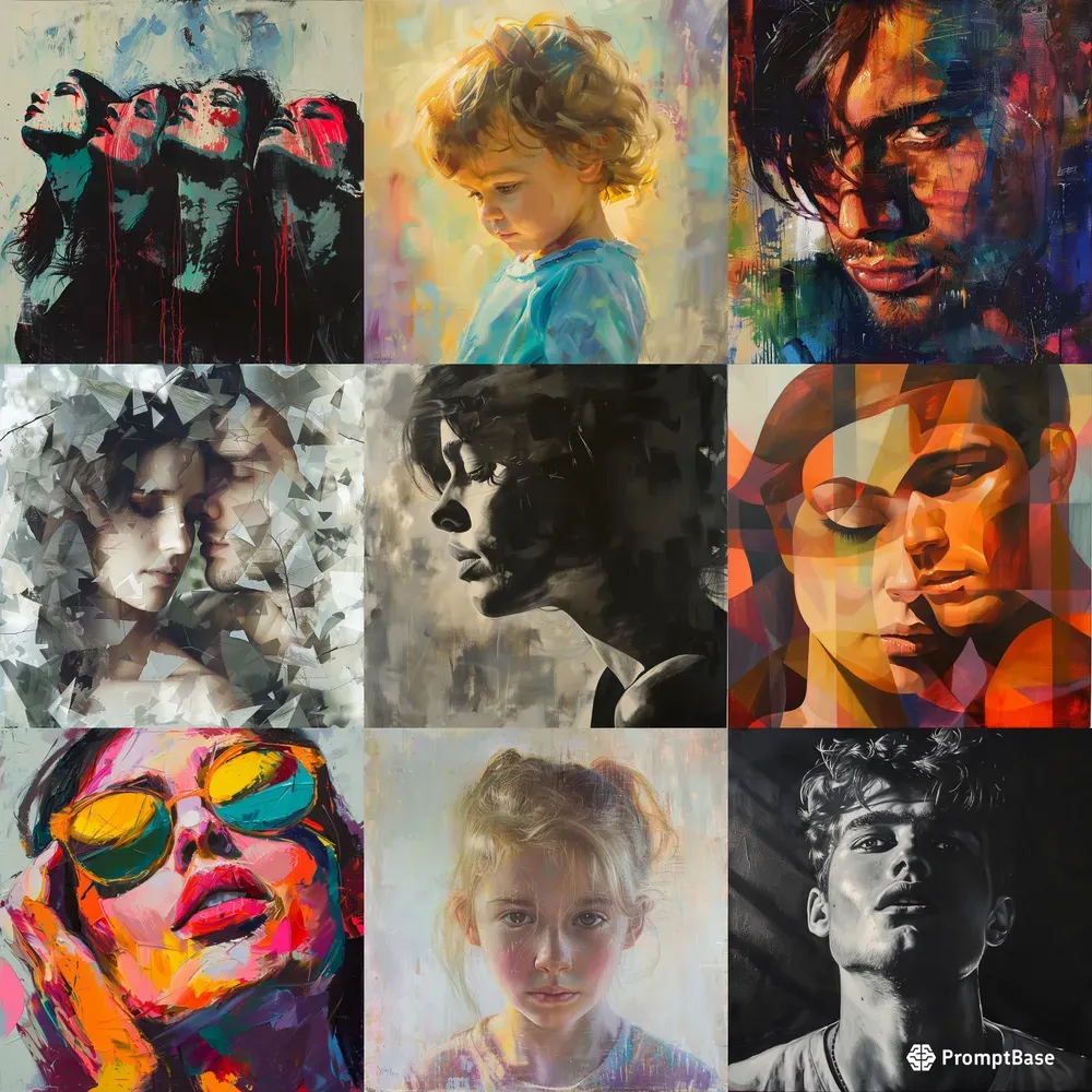 Modern Portrait Art