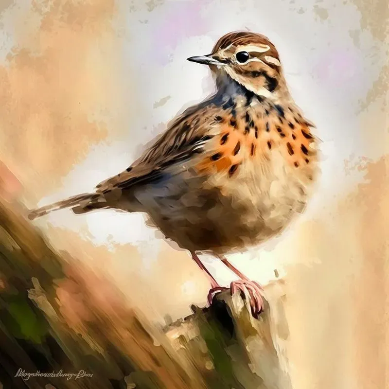 Watercolour Abstract Wildlife