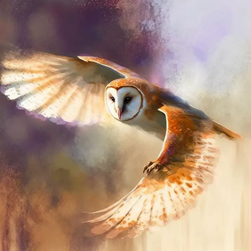 Watercolour Abstract Wildlife