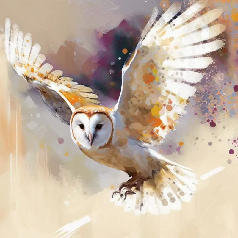 Watercolour Abstract Wildlife