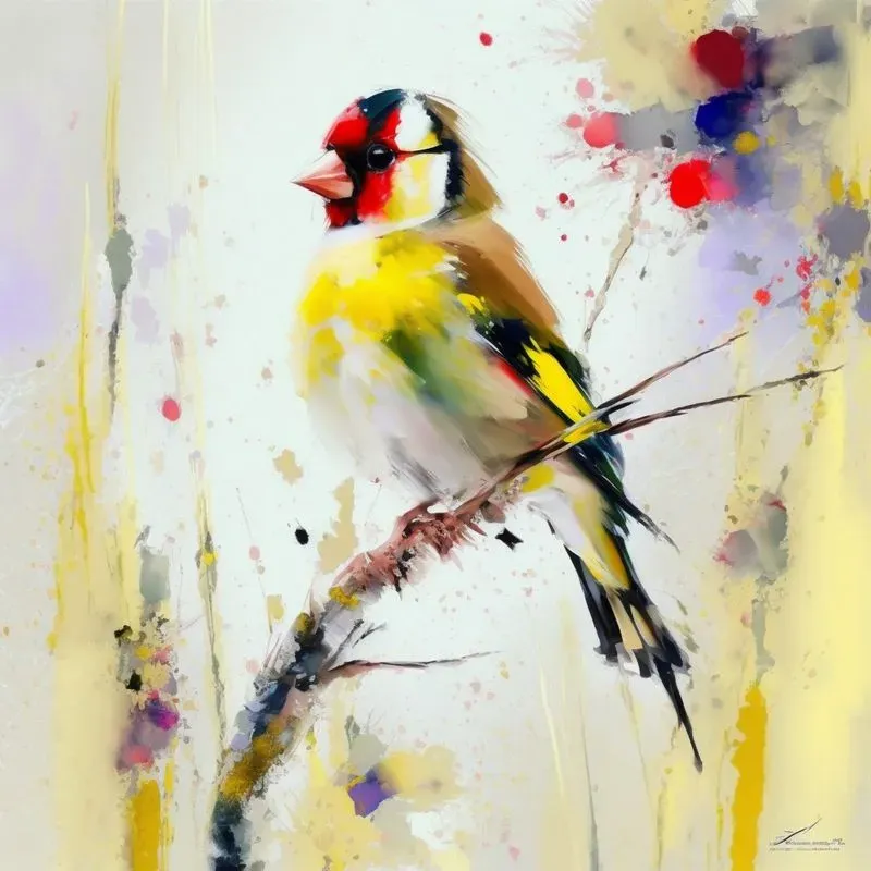 Watercolour Abstract Wildlife