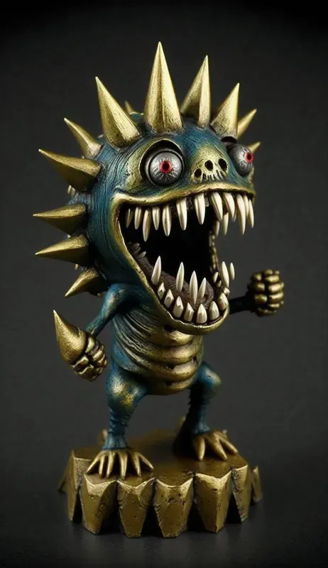 Metallic Statues