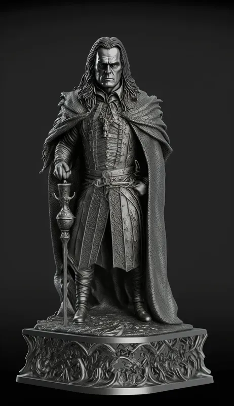 Metallic Statues