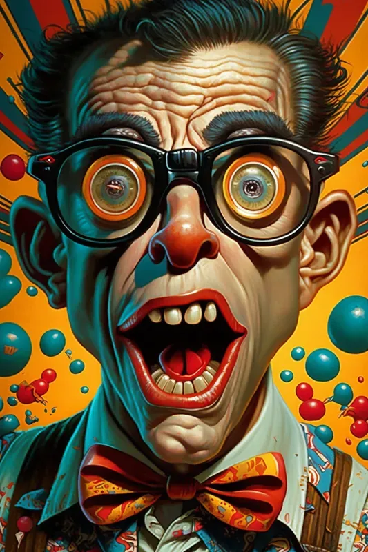 Pop Art Style Caricatures