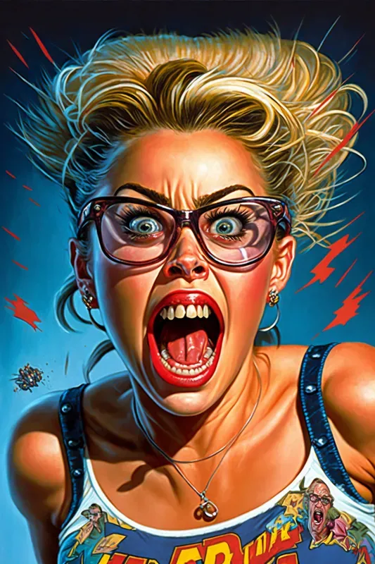 Pop Art Style Caricatures