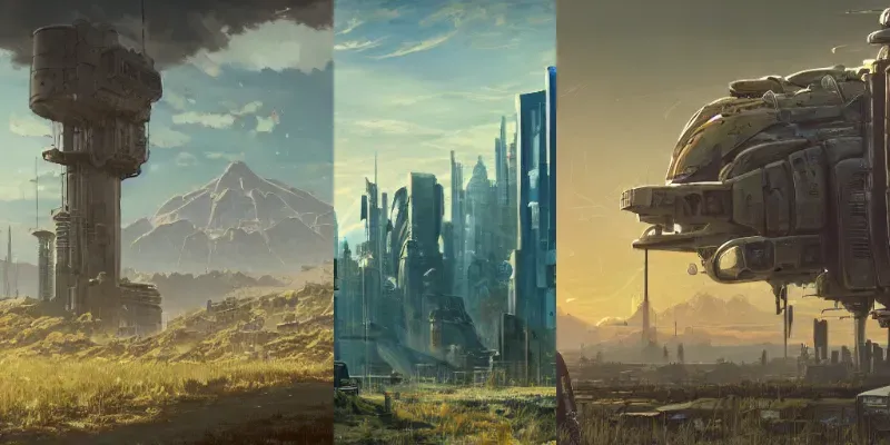 Beautiful Landscapes generated by undefined