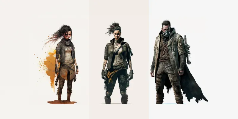 Dystopian Characters generated by undefined