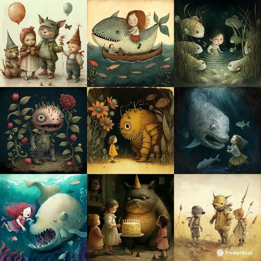 Childrens Books Illustrations