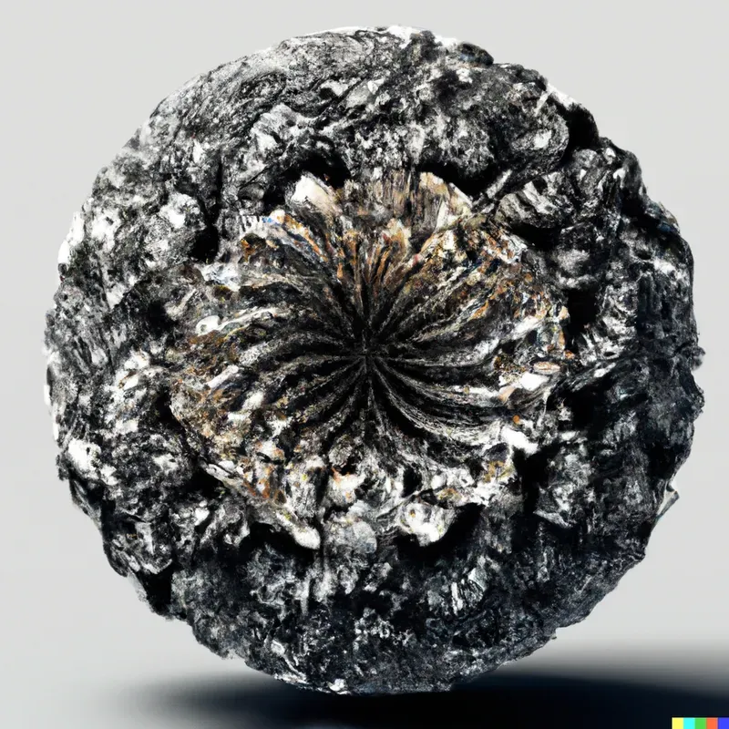 Geometric Fractal Gemstone Spheres