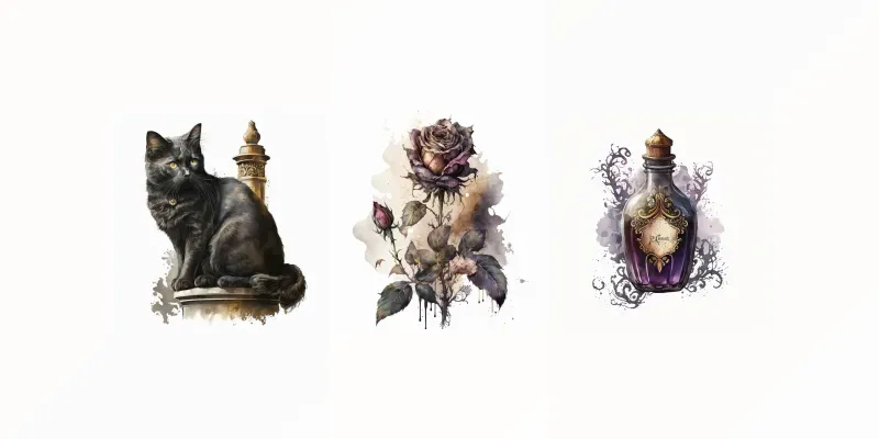 Gothic Drawings generated by undefined