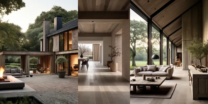 Artistic Farmhouse Visions generated by undefined
