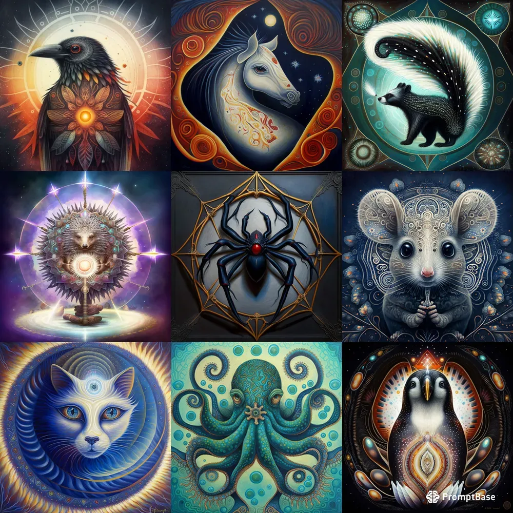 Spirit Animal Paintings