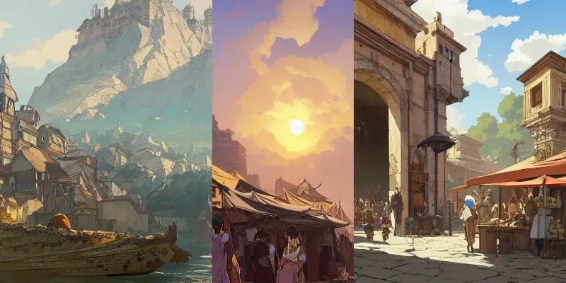 Ancient Cities generated by undefined