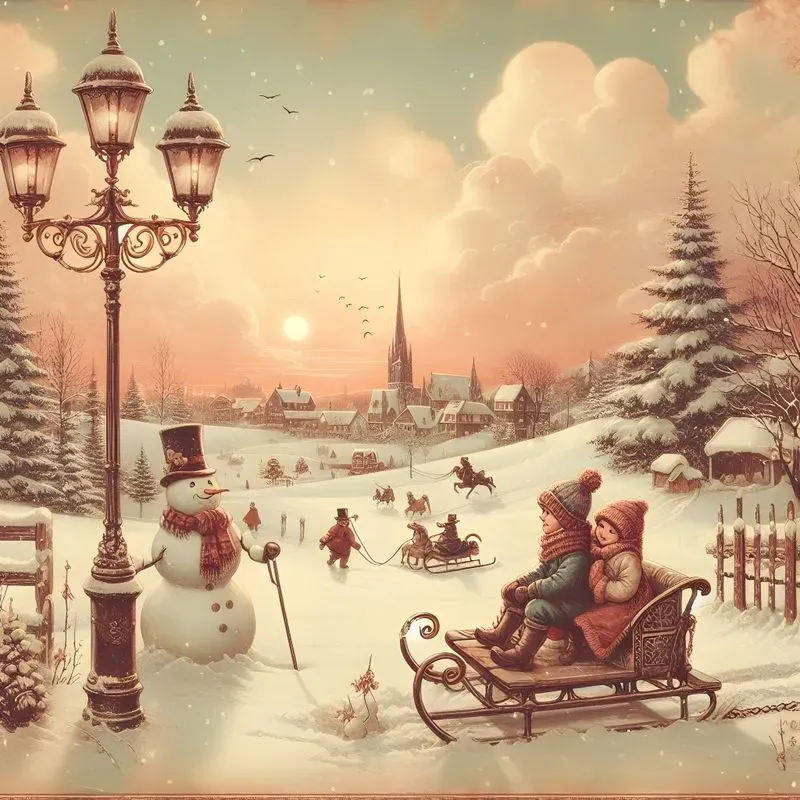 Christmas Special Vintage Illustrations