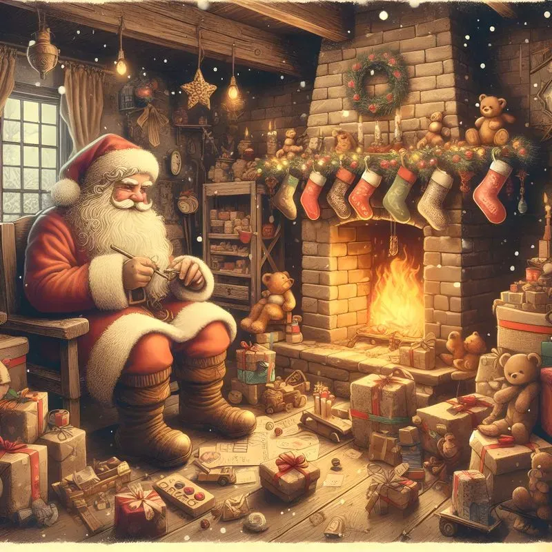 Christmas Special Vintage Illustrations