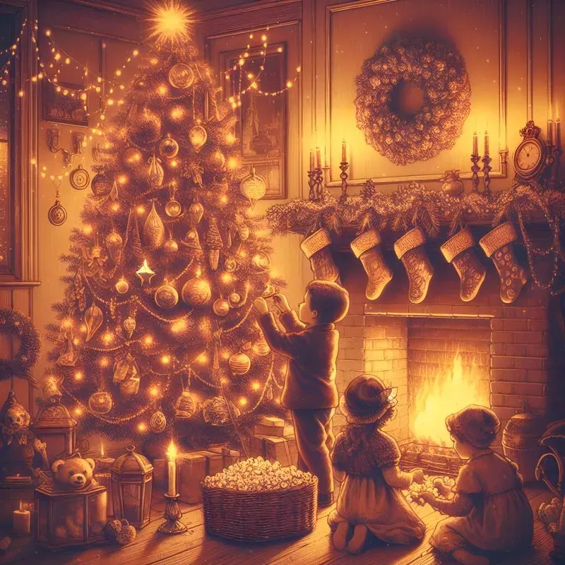 Christmas Special Vintage Illustrations