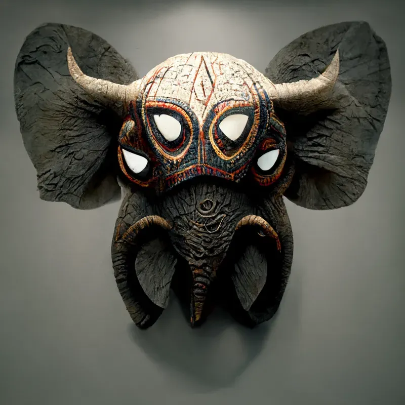 Tribal Animal Masks