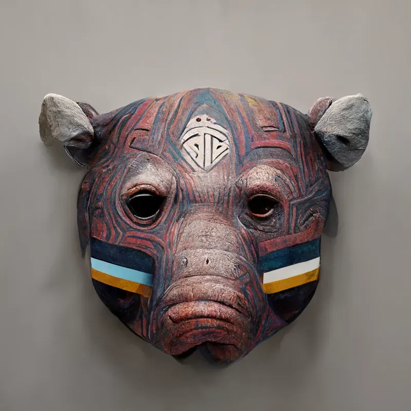Tribal Animal Masks