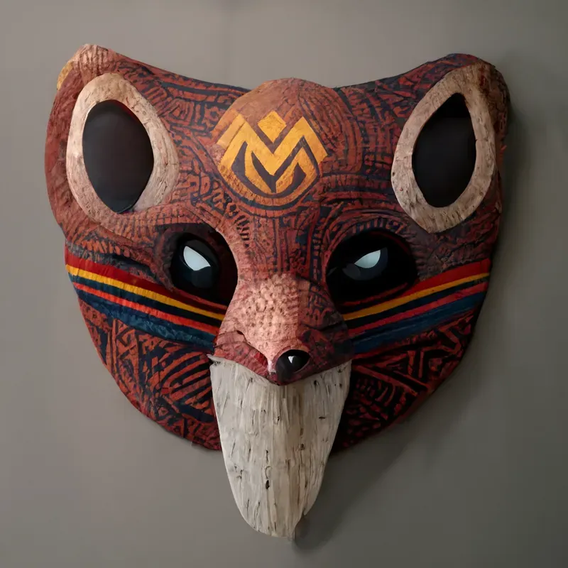 Tribal Animal Masks