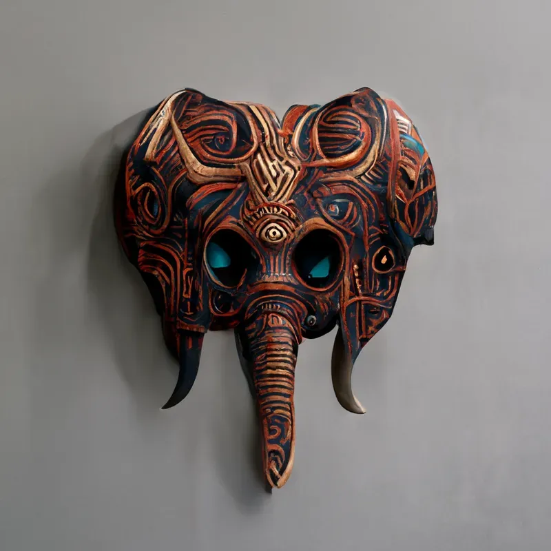 Tribal Animal Masks