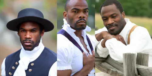 Retro Period Black Dudes generated by dalle