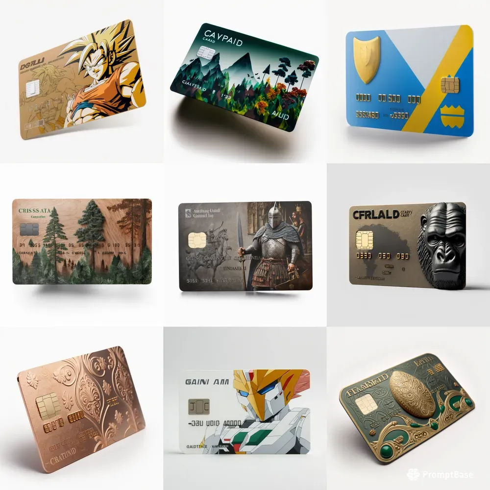 Premium Credit Card Designs