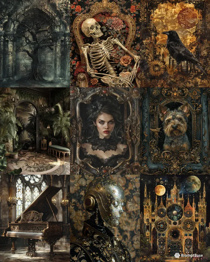 Victorian Gothic Object Reveries