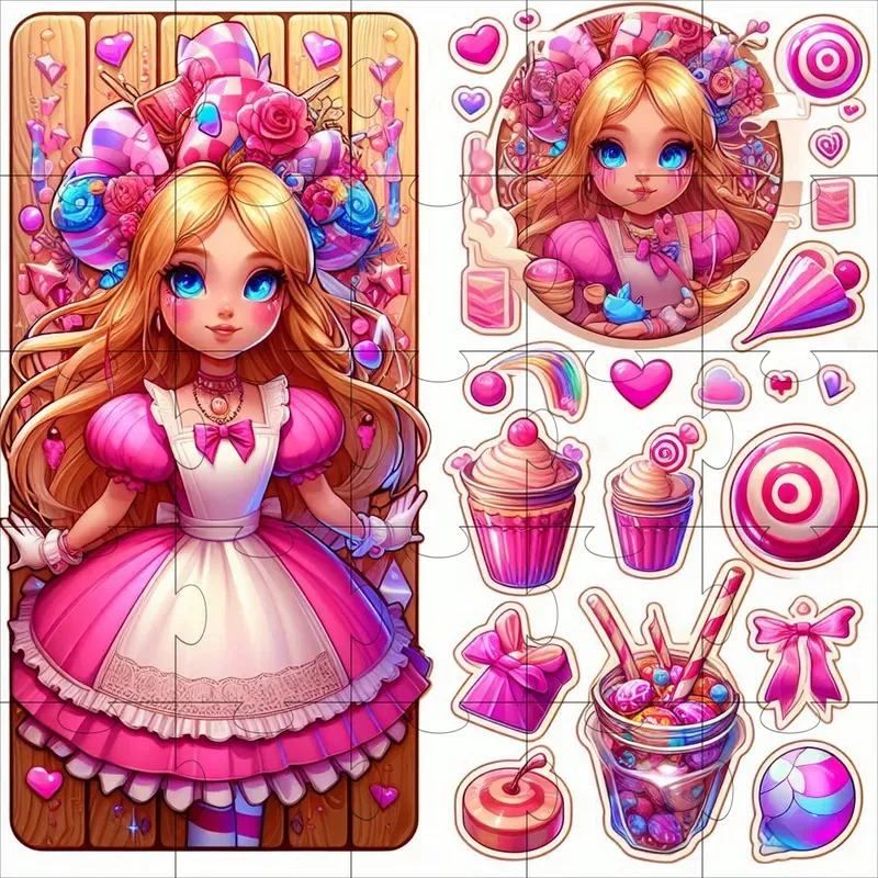 Alice In Wonderland Stickers