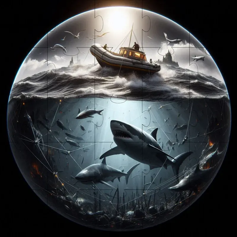 Realistic Shark Thumbnails