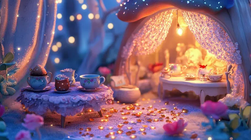 Whimsical Tiny Town Interiors