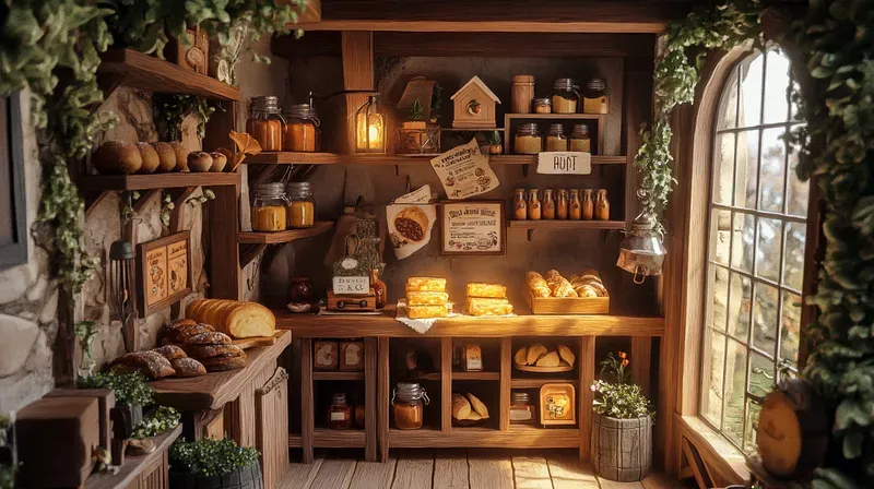 Whimsical Tiny Town Interiors